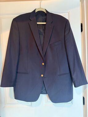 Lauren Ralph Lauren Navy and gold sport coat 46R